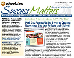 Schoolwires newsletter